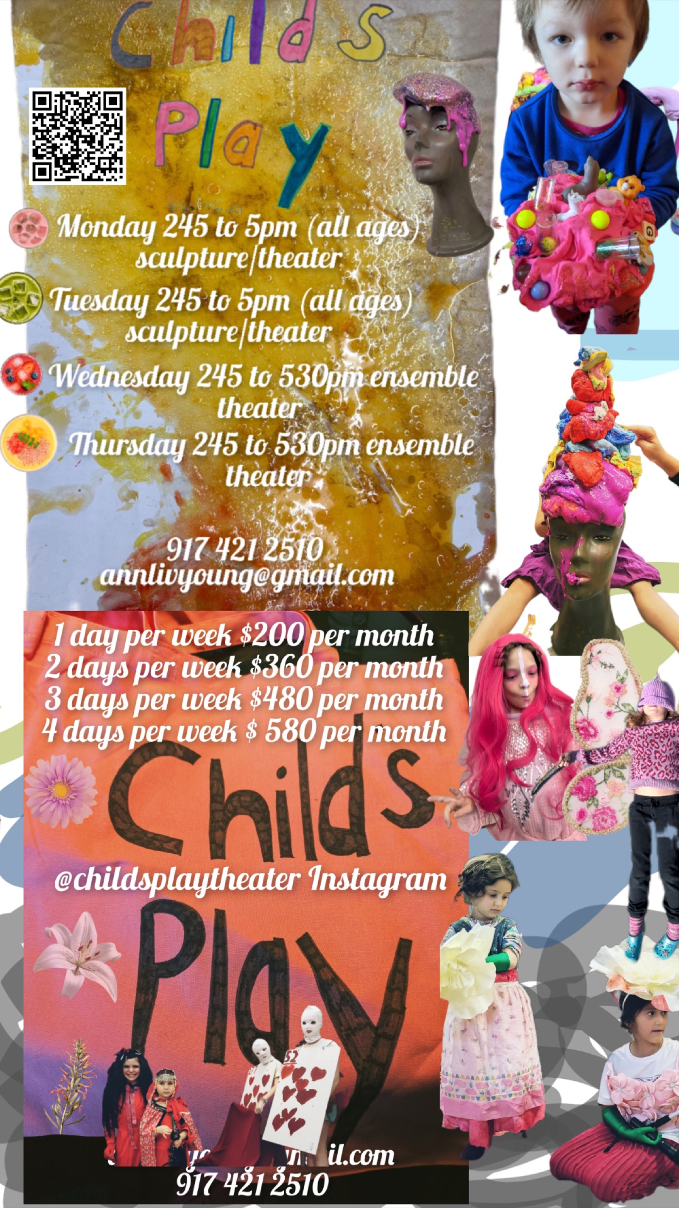 Child's Play program flyer
